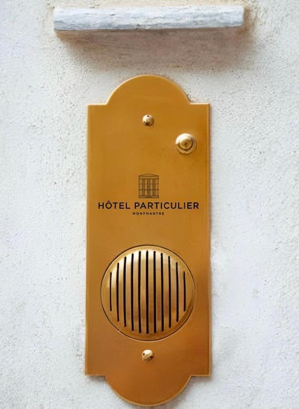 Hotel Particulier Montmartre Париж Екстер'єр фото