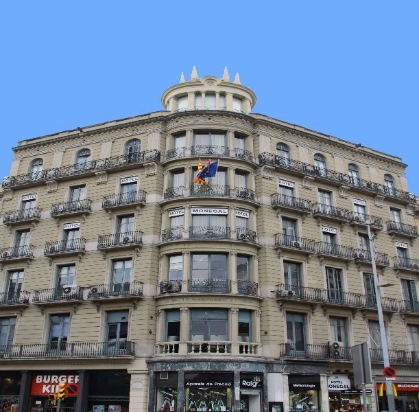 Hotel Monegal Барселона Екстер'єр фото