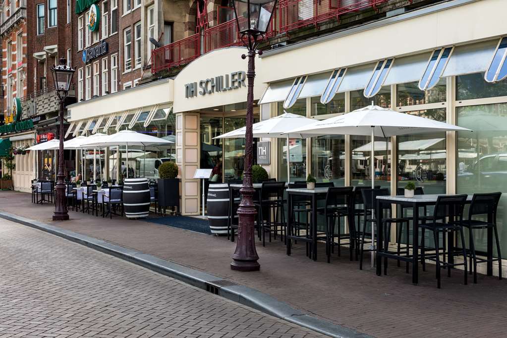 Готель Nh Amsterdam Schiller Ресторан фото